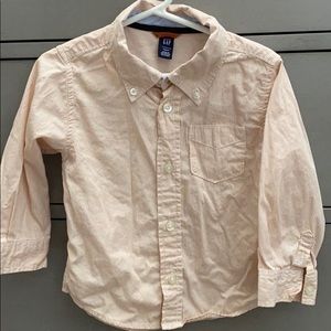 Baby gap striped button down
